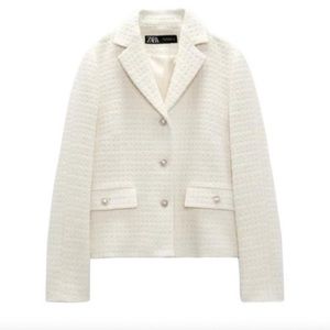 Zara Cream Blazer
